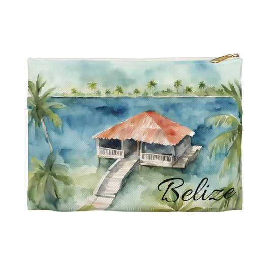 Belize Tropical Accessories Pouch
