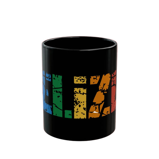Belize Sign Colorful Mug (11oz, 15oz)