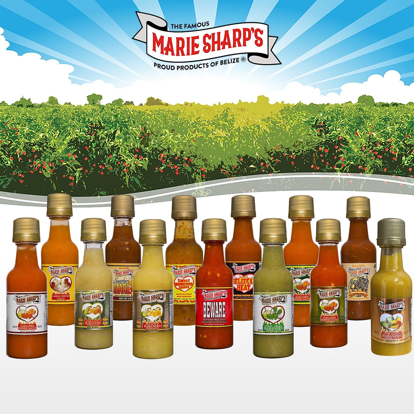 Marie Sharp's Tasting Flight | 13-Pack Set