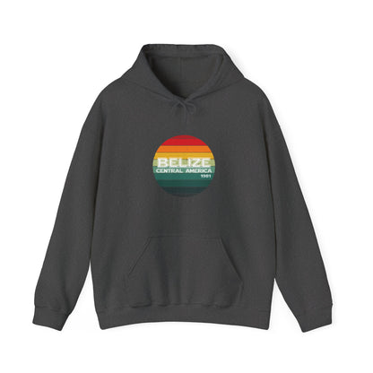 Belize Retro 1981 Unisex Heavy Blend™ Hooded Sweatshirt