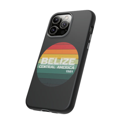Belize 1981 Central America Retro Phone Case