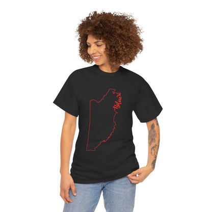 Belize Map T-shirt