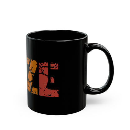 Belize sign colorful 11oz Black Mug