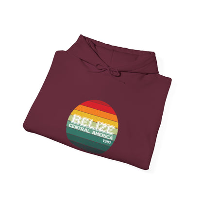 Belize Retro 1981 Unisex Heavy Blend™ Hooded Sweatshirt