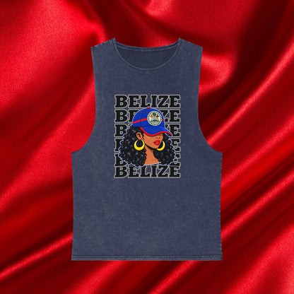 Belize Girl Stonewash Tank Top