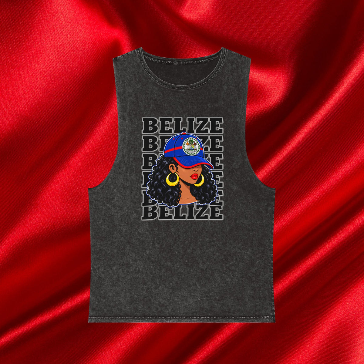 Belize Girl Stonewash Tank Top