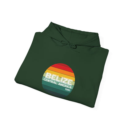 Belize Retro 1981 Unisex Heavy Blend™ Hooded Sweatshirt
