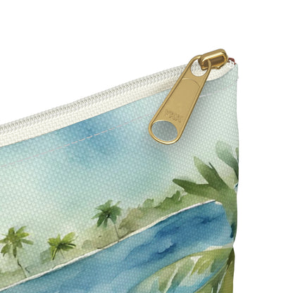 Belize Tropical Accessories Pouch