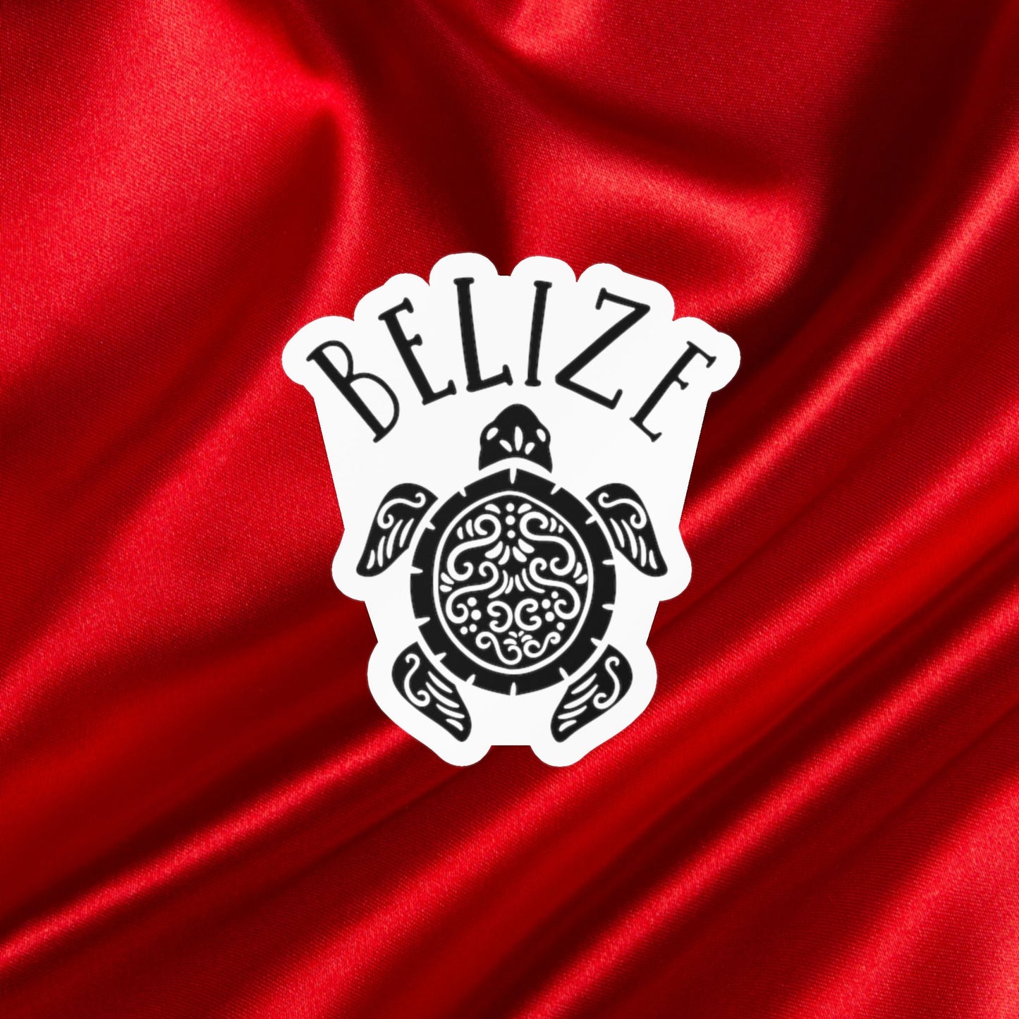 Belize Turtle Sticker