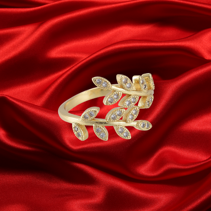 BeLeaf Belizean Luxe Vine Ring