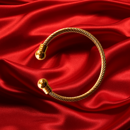 Ambergris Luxe Cable Bangles