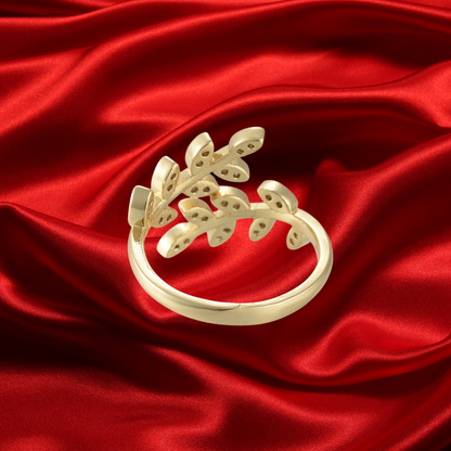 BeLeaf Belizean Luxe Vine Ring