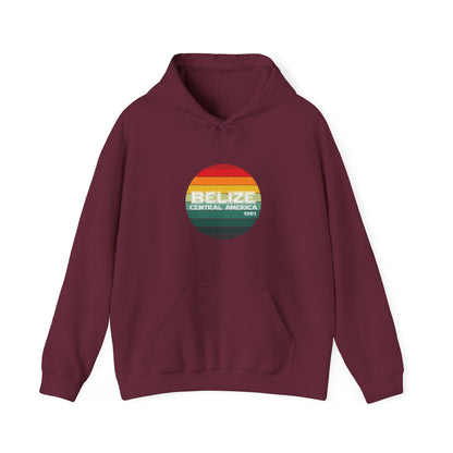 Belize Retro 1981 Unisex Heavy Blend™ Hooded Sweatshirt