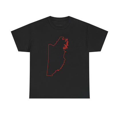 Belize Map T-shirt