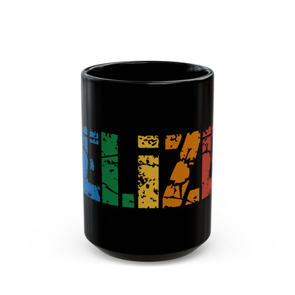 Belize Sign Colorful Mug (11oz, 15oz)