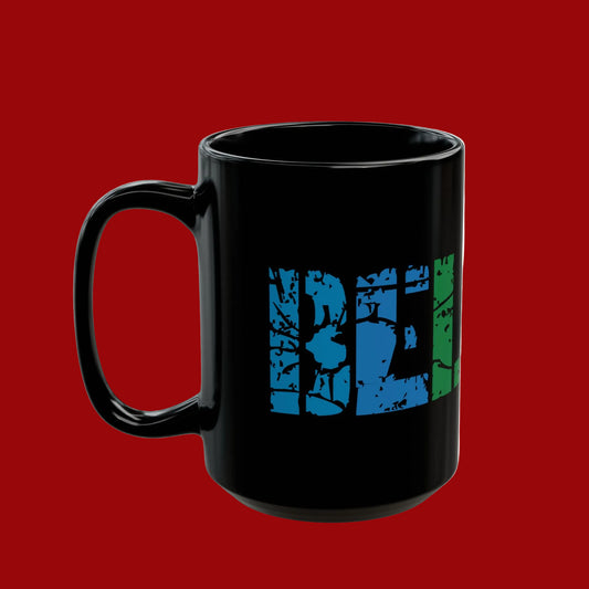 Belize Sign Colorful Mug (11oz, 15oz)