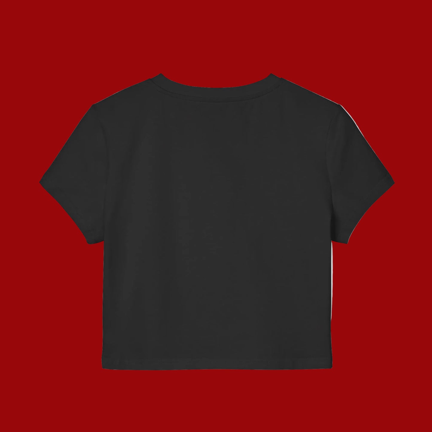 Caribbean Gal Wine Crop Baby Tee
