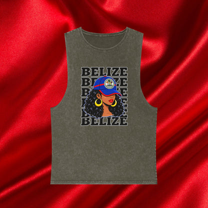 Belize Girl Stonewash Tank Top