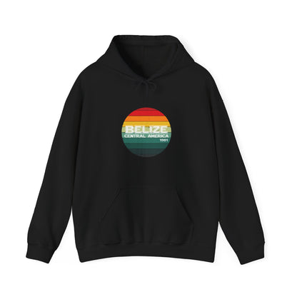 Belize Retro 1981 Unisex Heavy Blend™ Hooded Sweatshirt