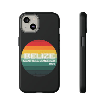 Belize 1981 Central America Retro Phone Case