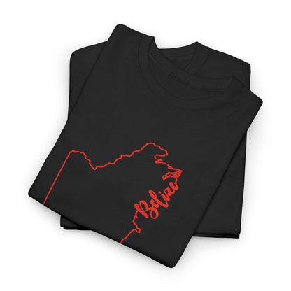Belize Map T-shirt