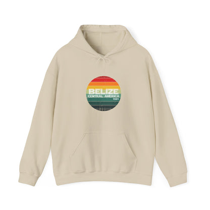 Belize Retro 1981 Unisex Heavy Blend™ Hooded Sweatshirt