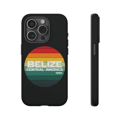Belize 1981 Central America Retro Phone Case