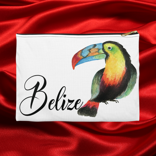 Belize Toucan Accessory Pouch