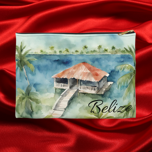 Belize Tropical Accessories Pouch