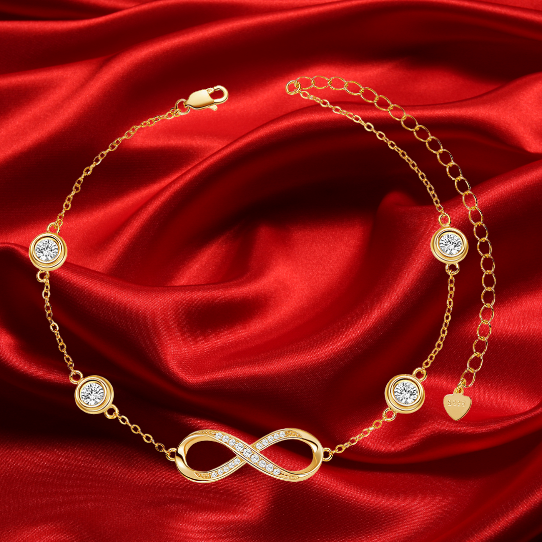 Coral Coast Infinity Anklet