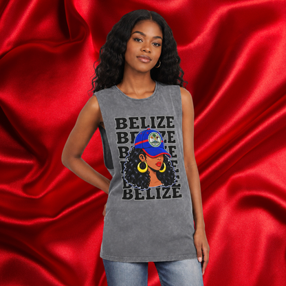 Belize Girl Stonewash Tank Top