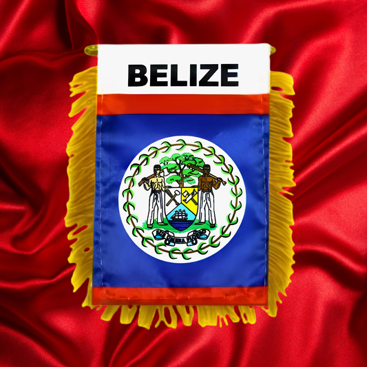 🇧🇿 Roll Wid Mi Belize Car Flag