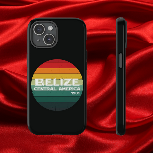 Belize 1981 Central America Retro Phone Case