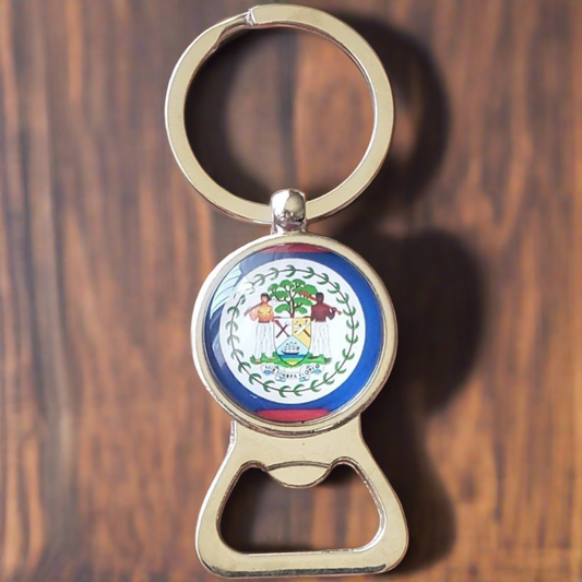 Belize keyring Bottle Opener 6 pack