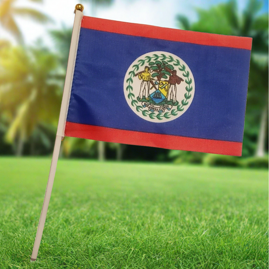 Belize hand waving flag (set of 10 flags)