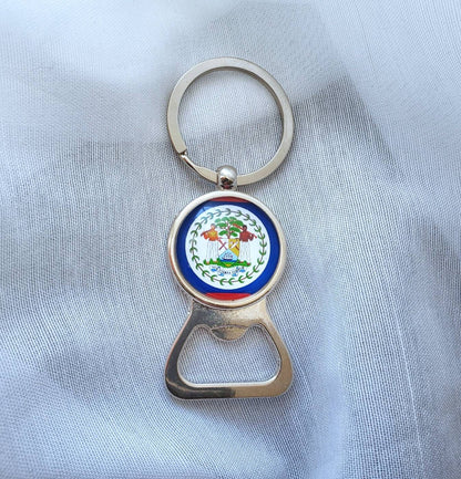 Belize keyring Bottle Opener 6 pack
