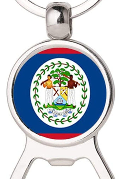 Belize keyring Bottle Opener 6 pack