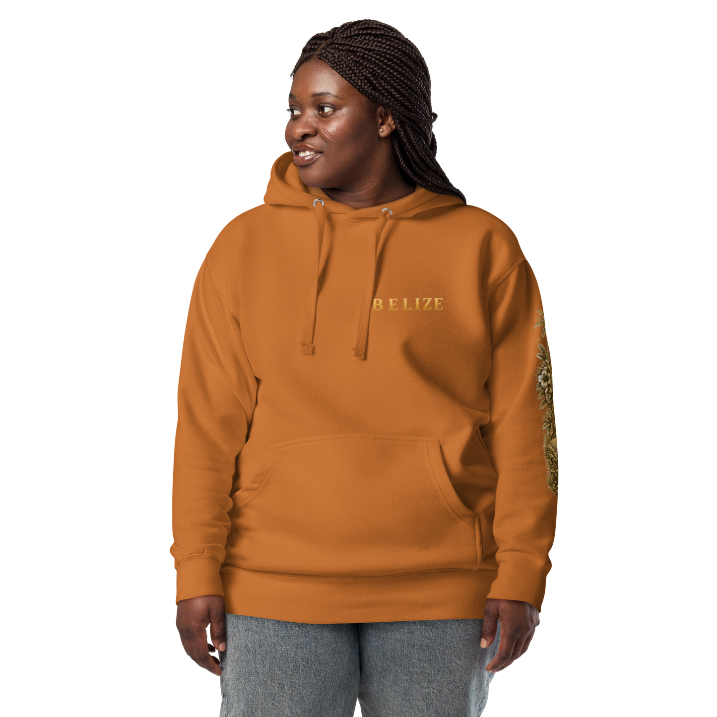 Belize Gold Unisex Hoodie