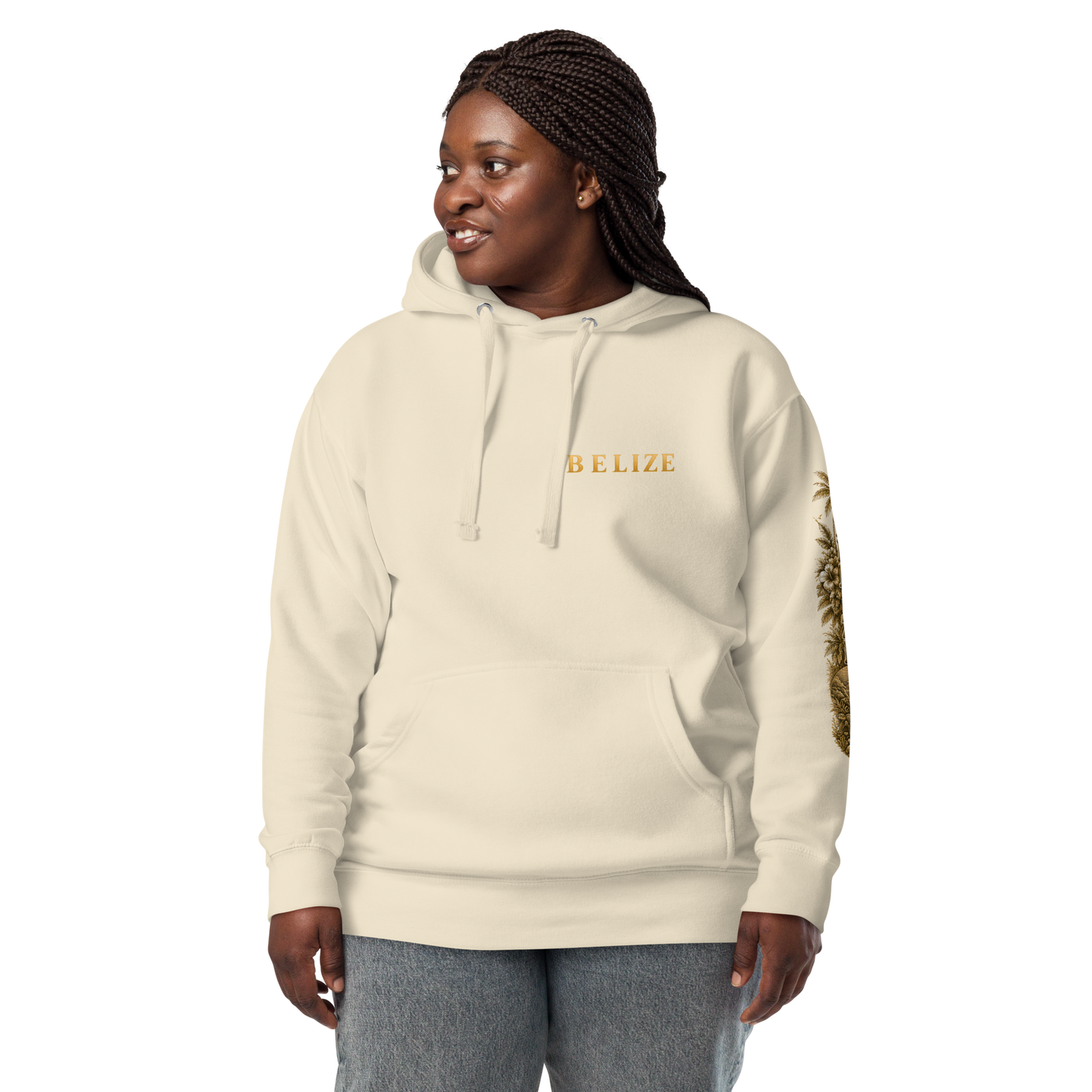 Belize Gold Unisex Hoodie