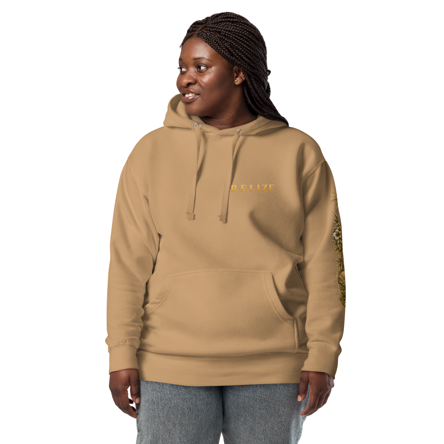 Belize Gold Unisex Hoodie
