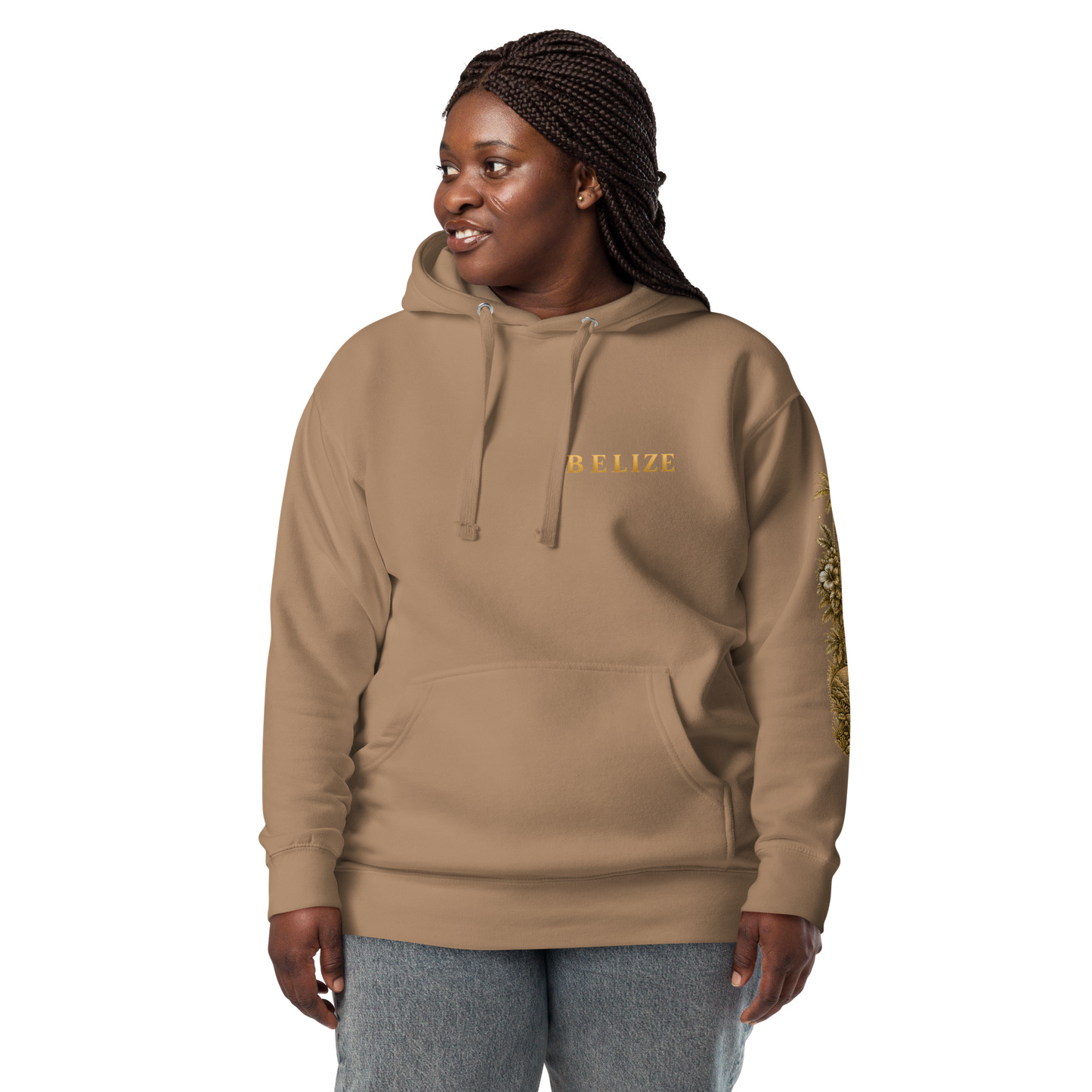 Belize Gold Unisex Hoodie