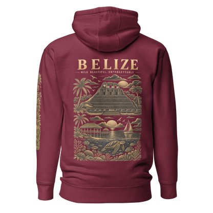 Belize Gold Unisex Hoodie