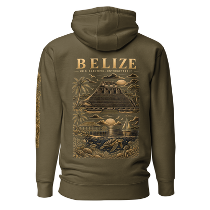 Belize Gold Unisex Hoodie