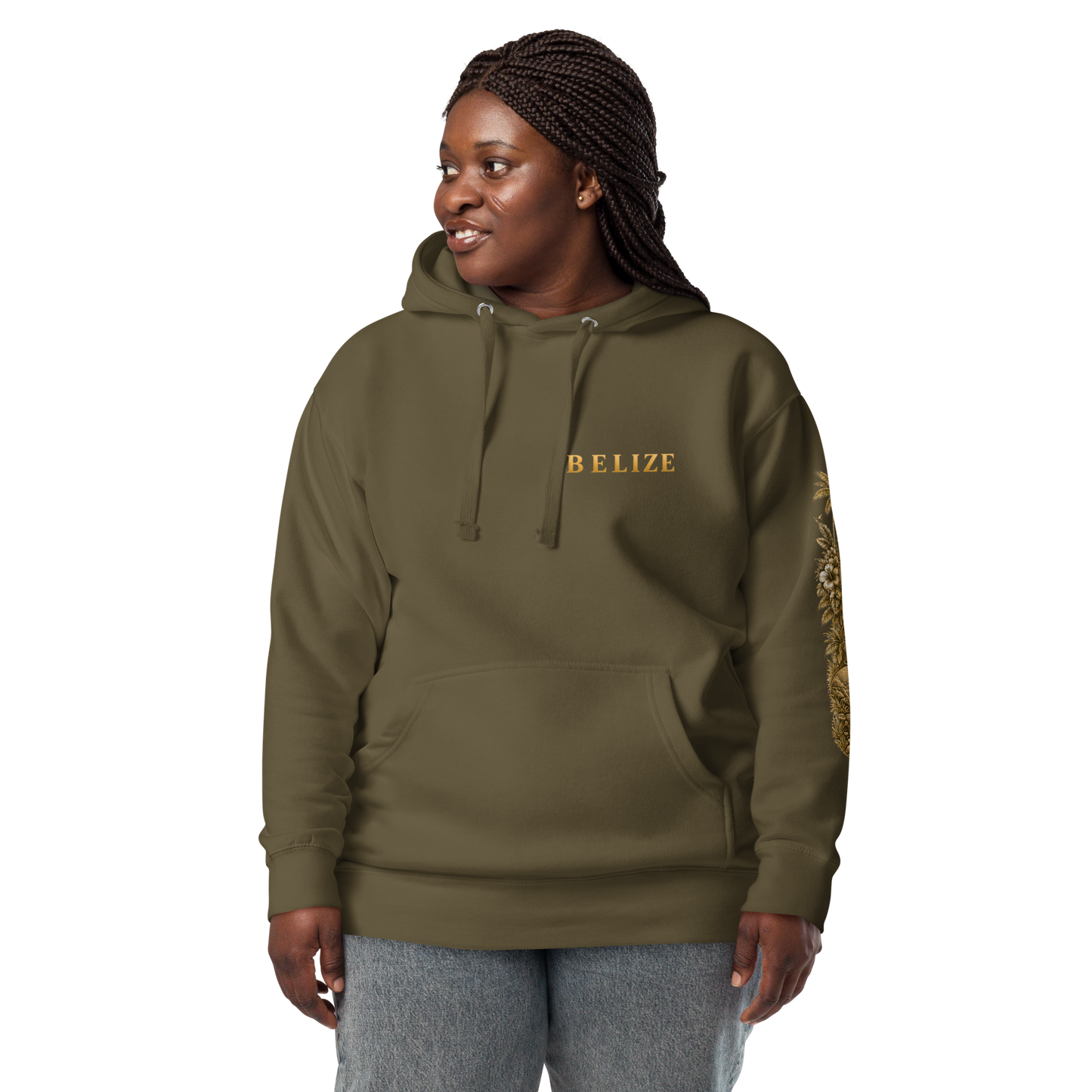 Belize Gold Unisex Hoodie