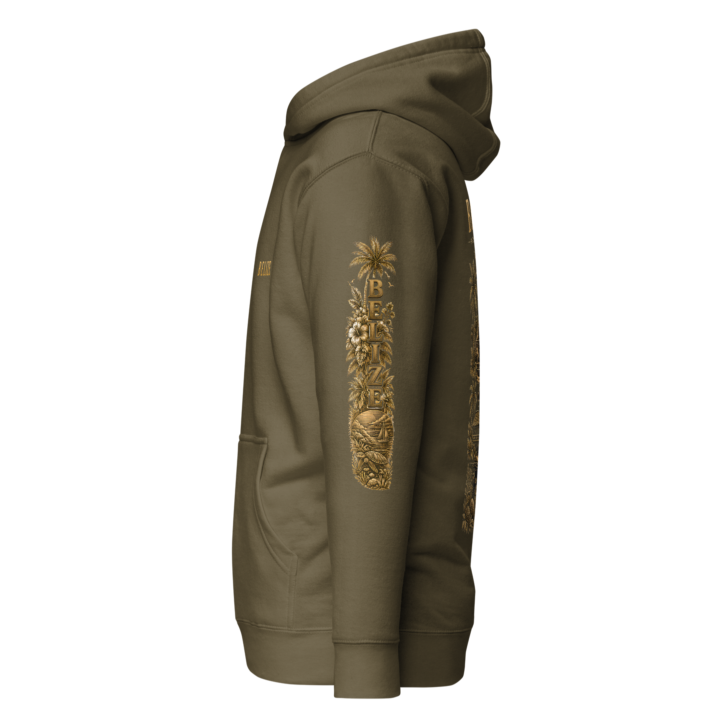 Belize Gold Unisex Hoodie