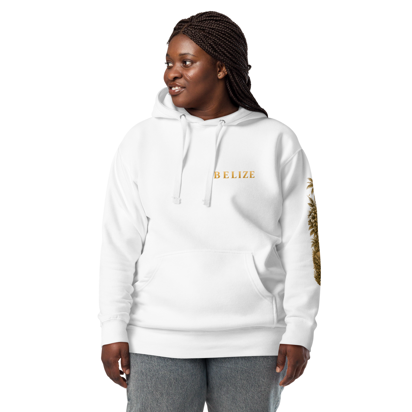 Belize Gold Unisex Hoodie