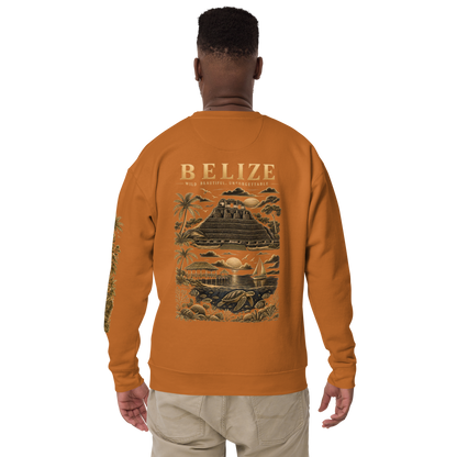 Belize Gold Unisex Premium Sweatshirt