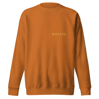 Belize Gold Unisex Premium Sweatshirt