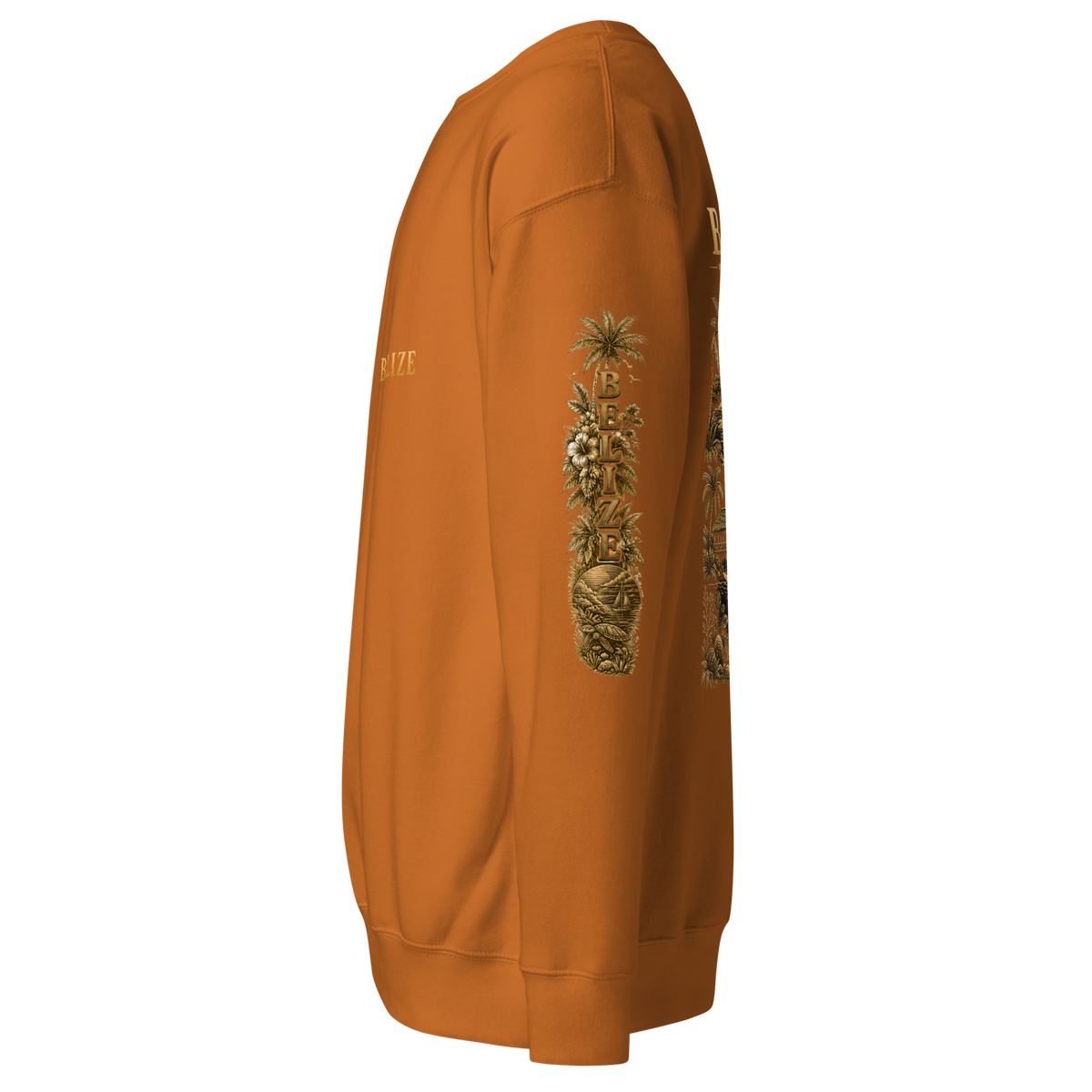 Belize Gold Unisex Premium Sweatshirt