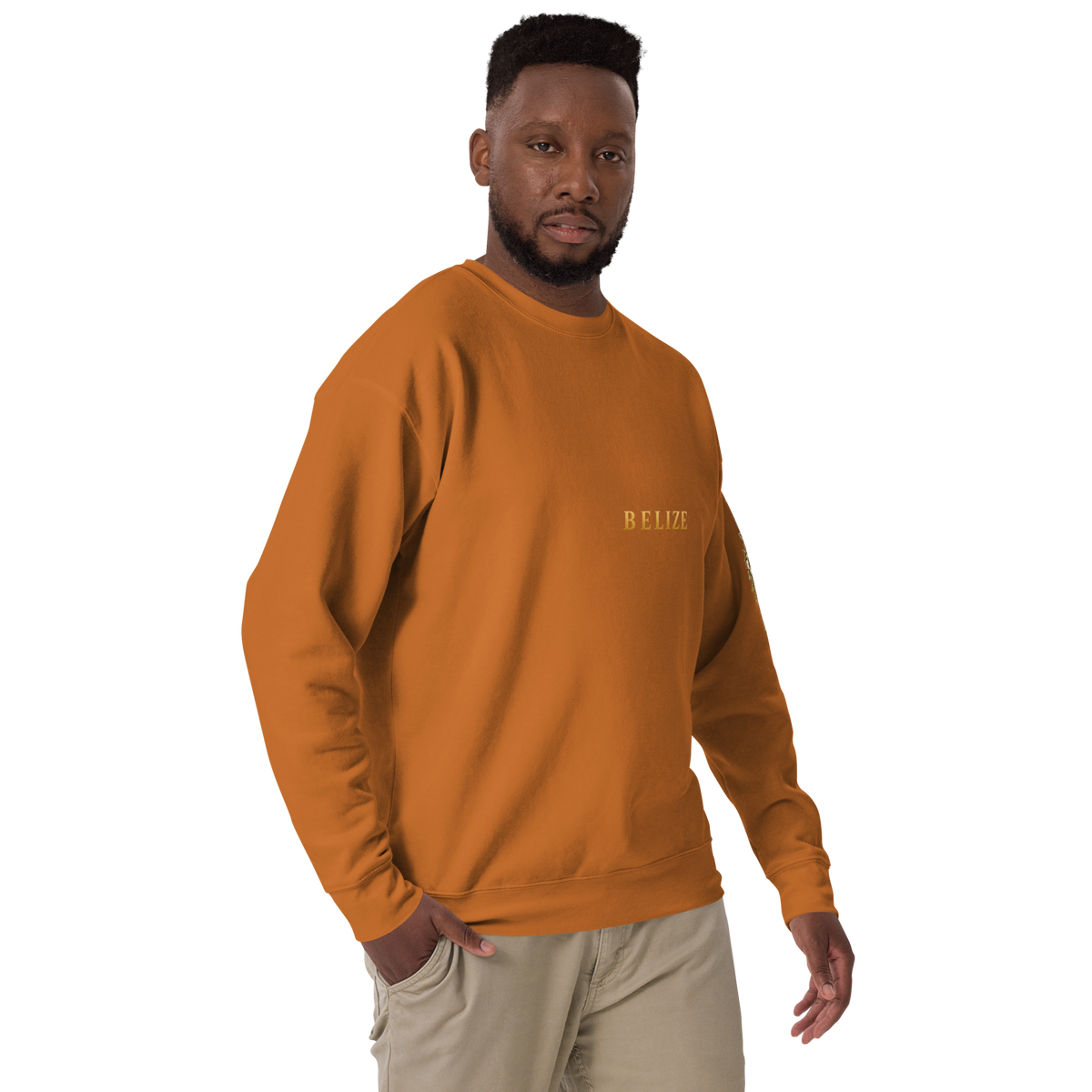 Belize Gold Unisex Premium Sweatshirt